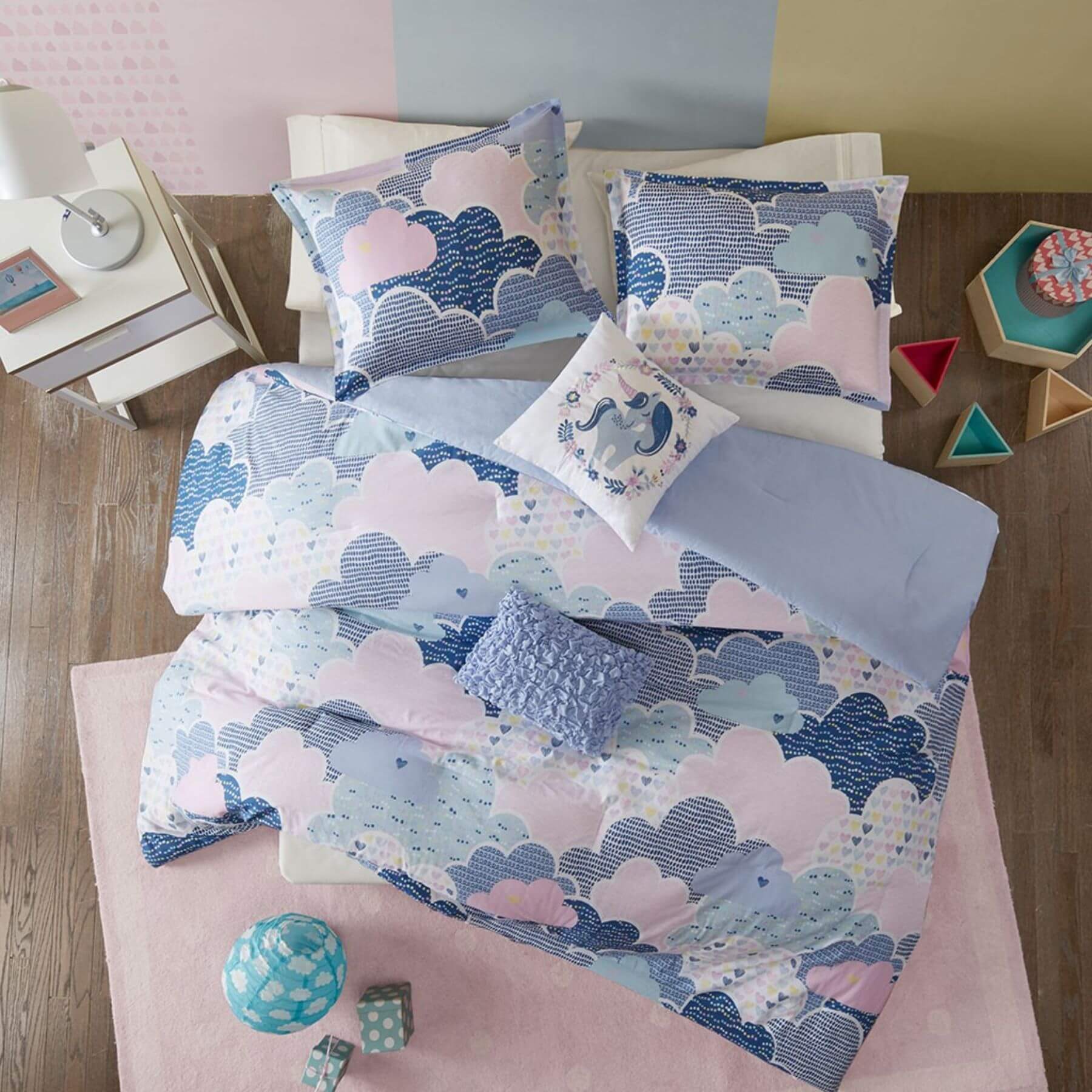 Cloud Cotton Printed Comforter Set