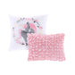 Cloud Cotton Printed Decorative Pillow Pink