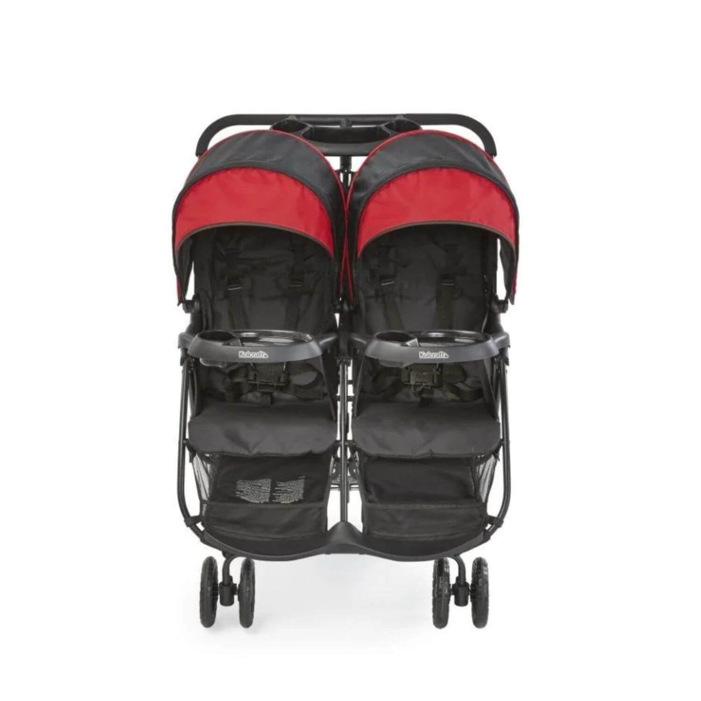 Kolcraft Cloud Plus Double Stroller - Front View of Product