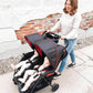 Kolcraft Cloud Plus Double Stroller - Lifestyle