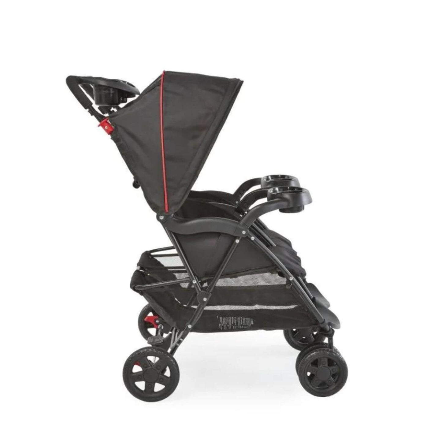 Kolcraft Cloud Plus Double Stroller - Side View of Product