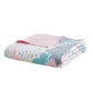 Cloud Reversible Cotton Quilt Pink