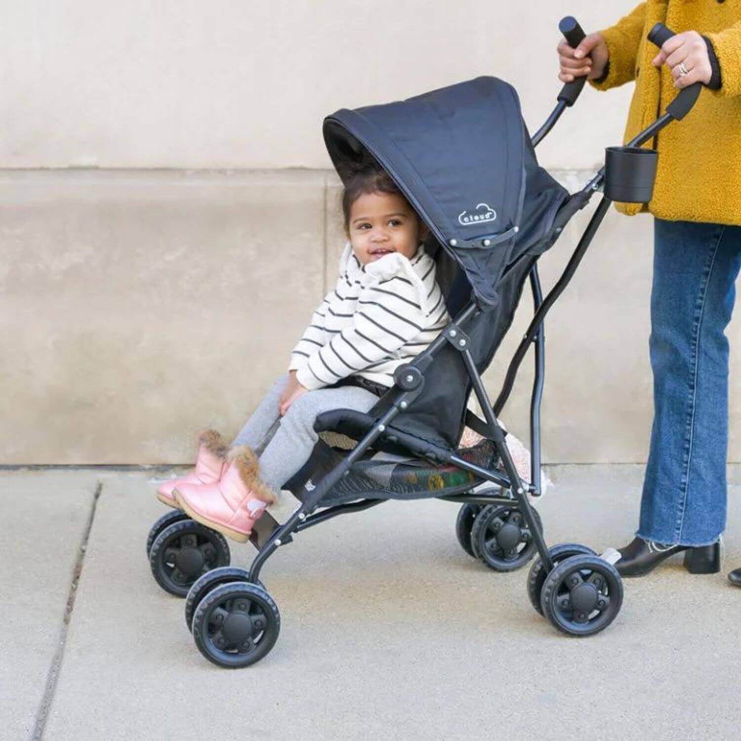 kolcraft cloud umbrella stroller black Kolcraft Cloud Umbrella Stroller