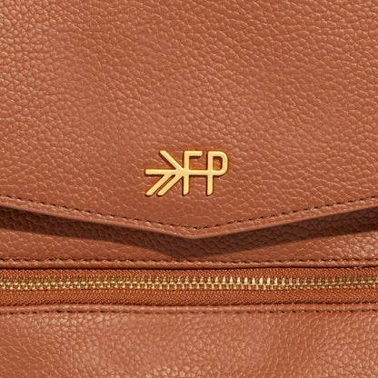 Close-up of Cognac Mini Classic Bag II