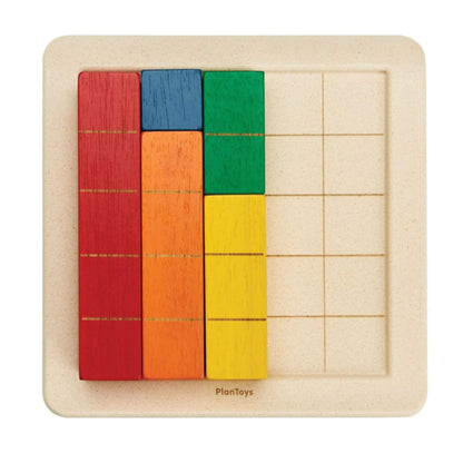 PlanToys Colored Counting Blocks - Unit Plus