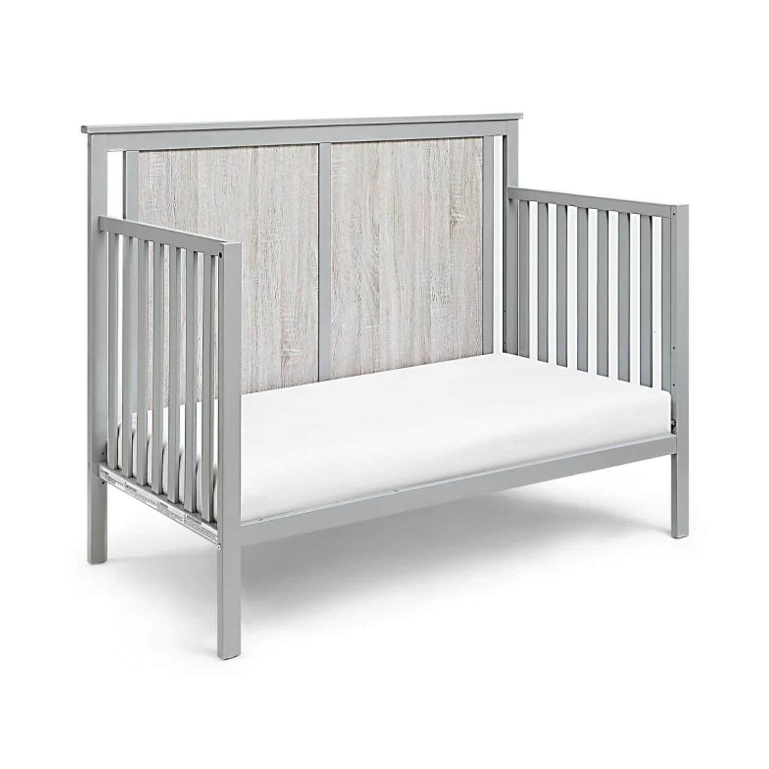 Connelly 4-in-1 Convertible Crib Gray/Rockport Gray