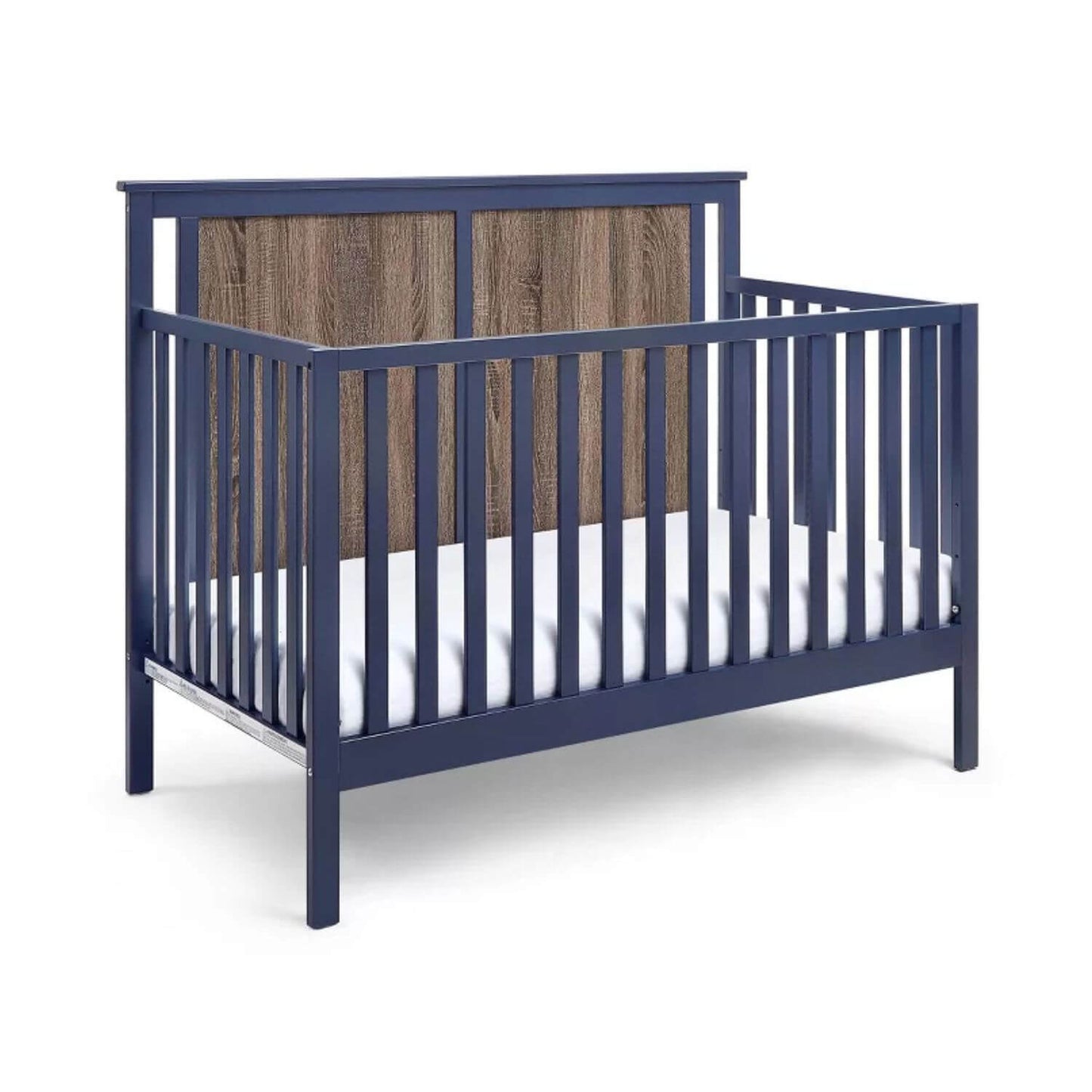 Connelly 4-in-1 Convertible Crib Midnight Blue/Vintage Walnut