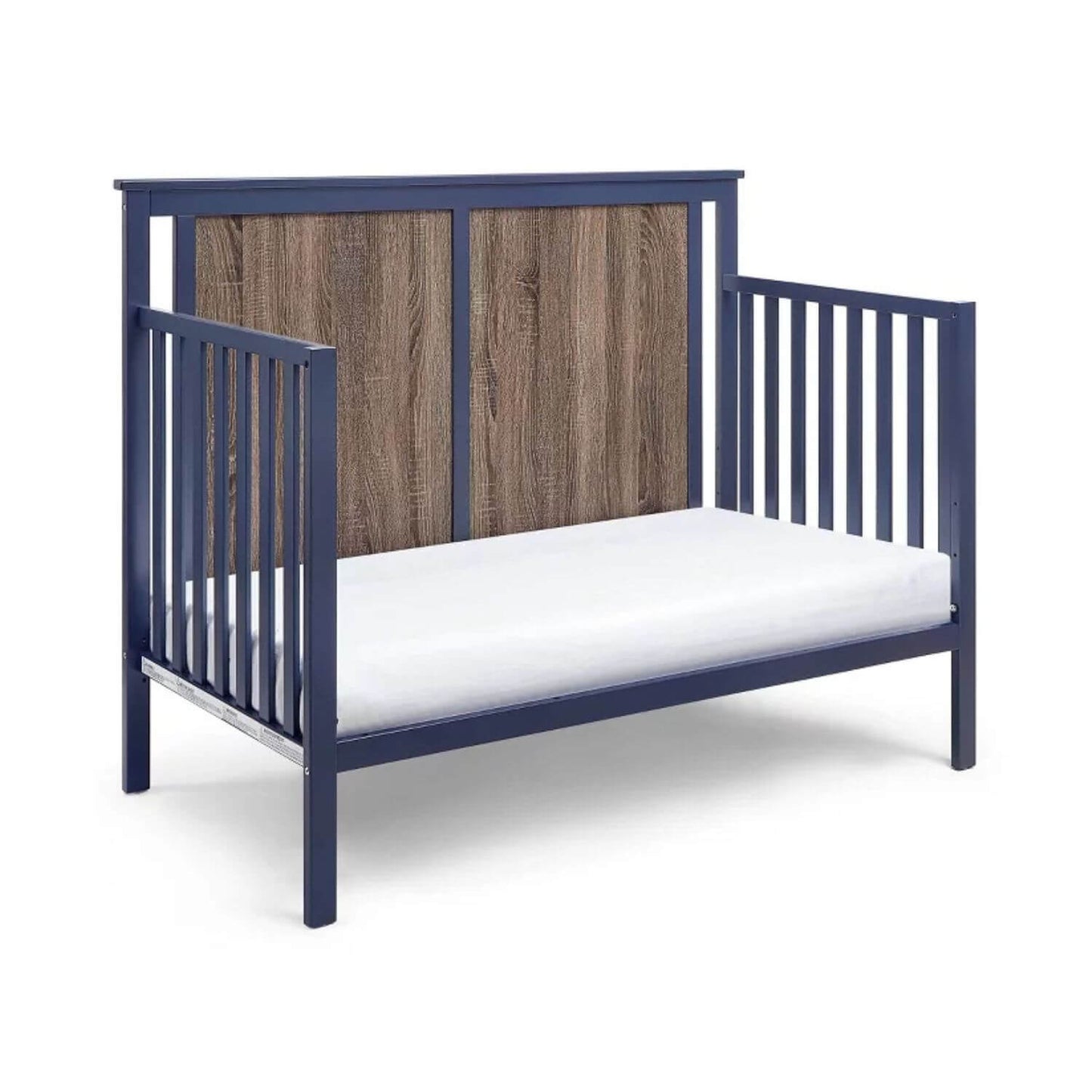 Connelly 4-in-1 Convertible Crib Midnight Blue/Vintage Walnut