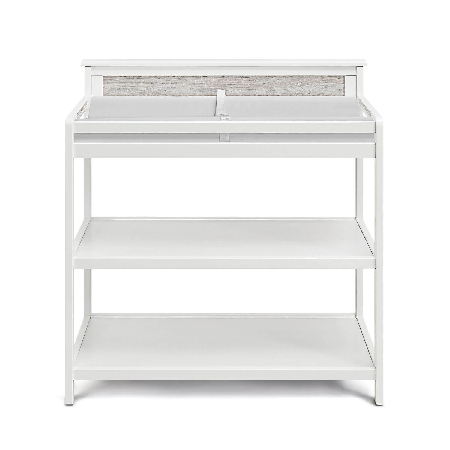 Connelly Changing Table White/Rockport Gray