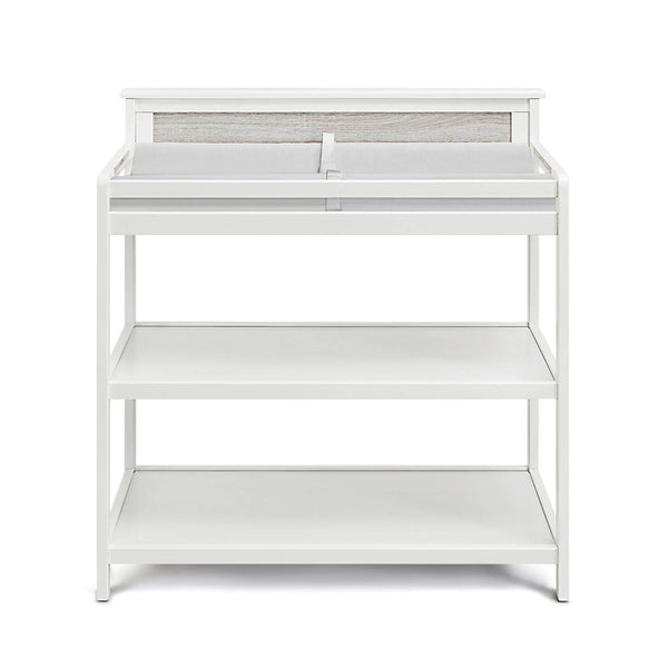 Connelly Changing Table White/Rockport Gray