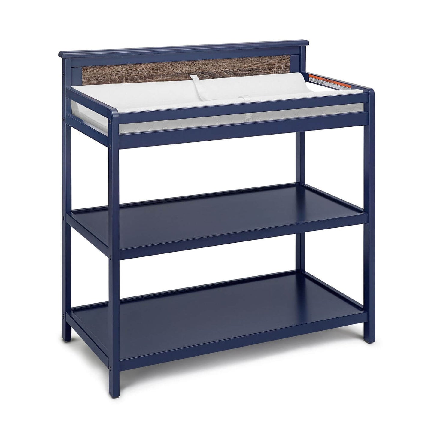 Connelly Changing Table Midnight Blue/Vintage Walnut