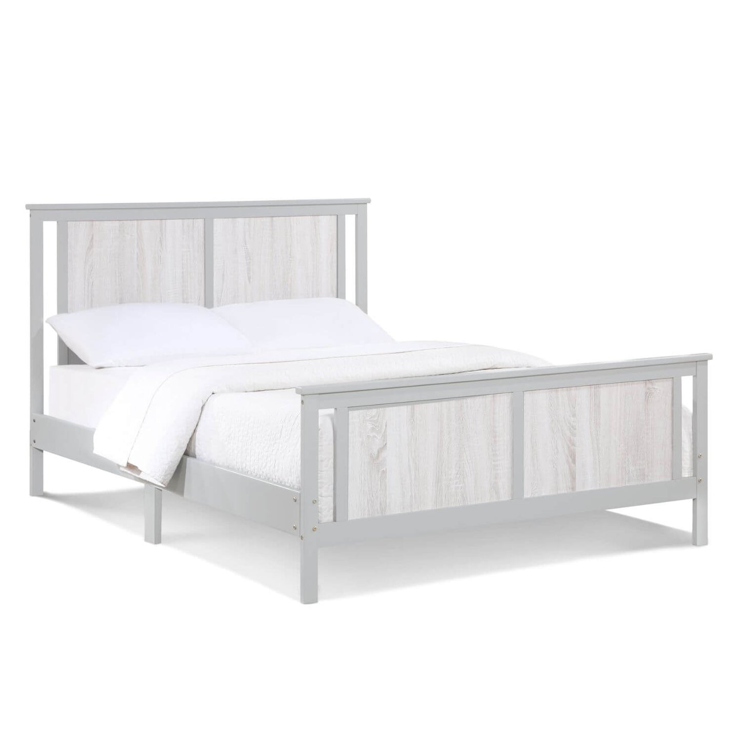 Connelly Reversible Panel Full Bed Gray/Rockport Gray