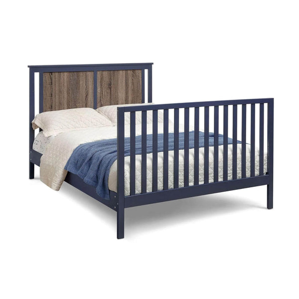 Connelly Full Bed Midnight Blue/Vintage Walnut