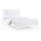 Connelly Full Bed White/Rockport Gray