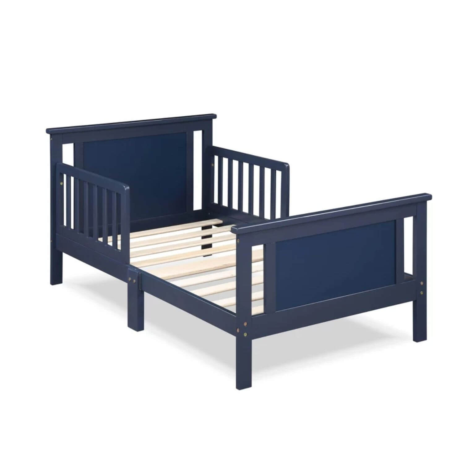 Connelly Reversible Panel Toddler Bed Midnight Blue/Vintage Walnut