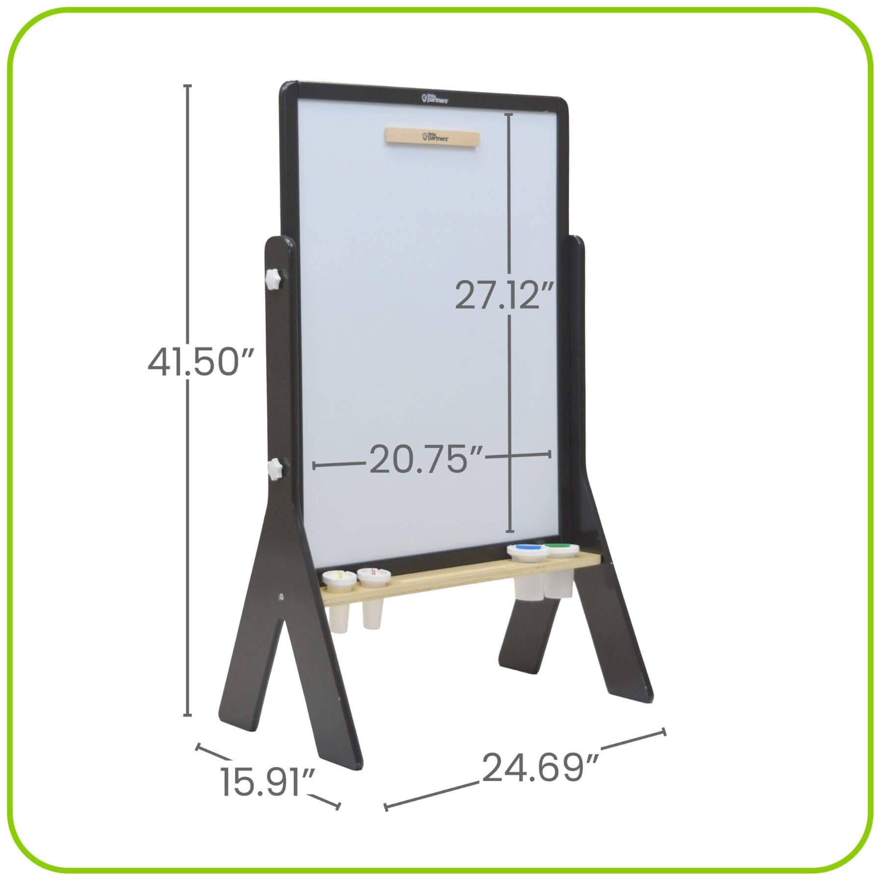 Little Partners Contempo Art Easel Charcoal