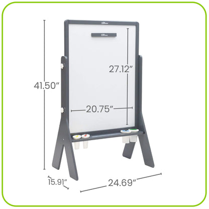 Little Partners Contempo Art Easel Grey