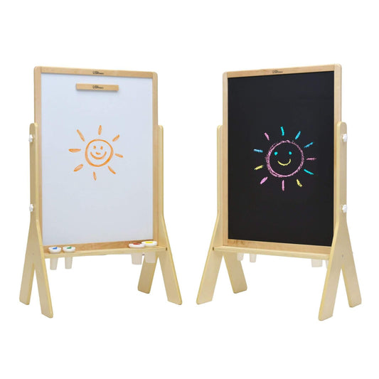 Little Partners Contempo Art Easel Natural