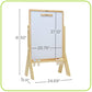 Little Partners Contempo Art Easel Natural