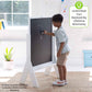 Boy Drawing on Little Partners Contempo Art Easel White