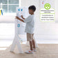 Boy Drawing on Little Partners Contempo Art Easel White