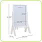 Little Partners Contempo Art Easel White