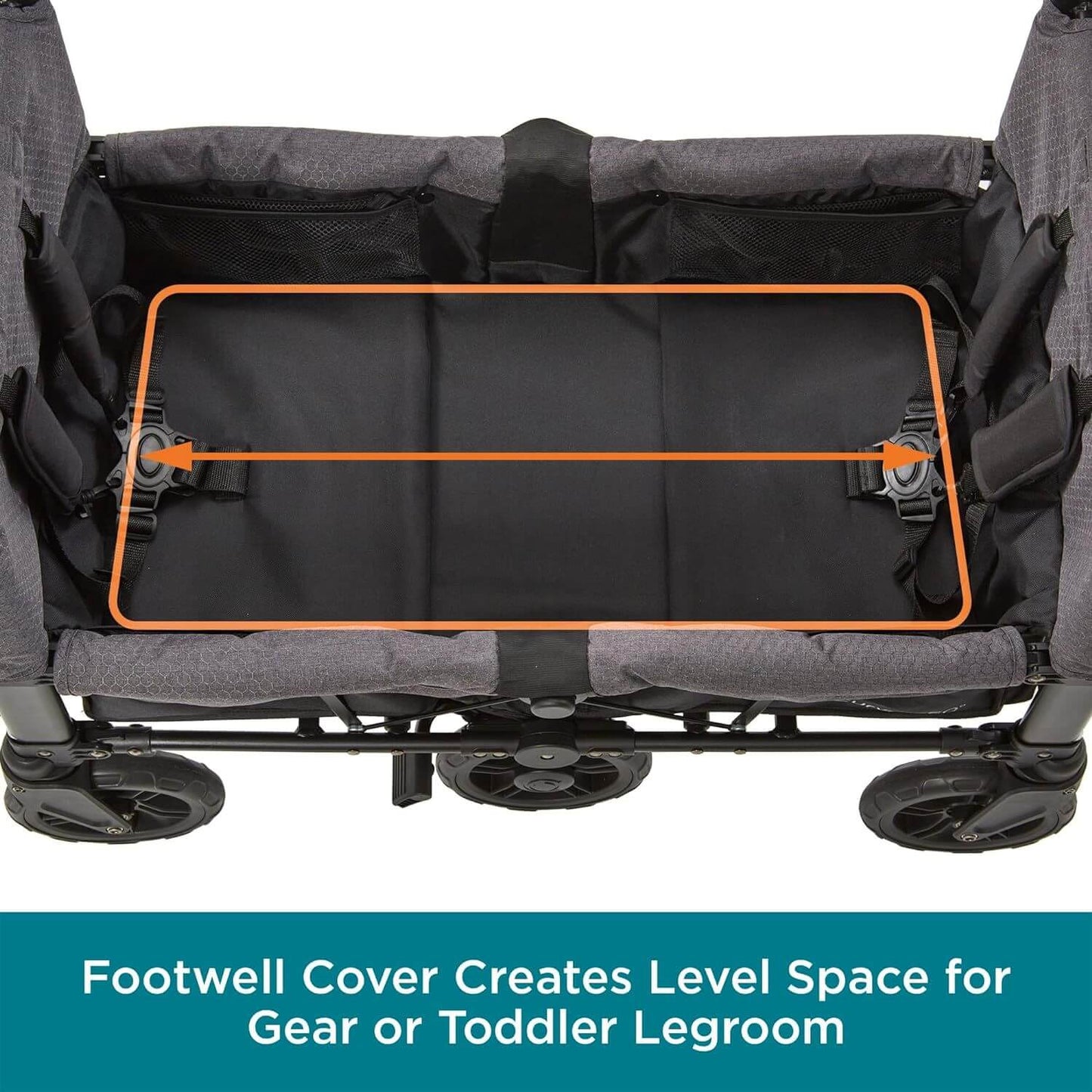 Contours Curve 360 Stroller Wagon - Detail