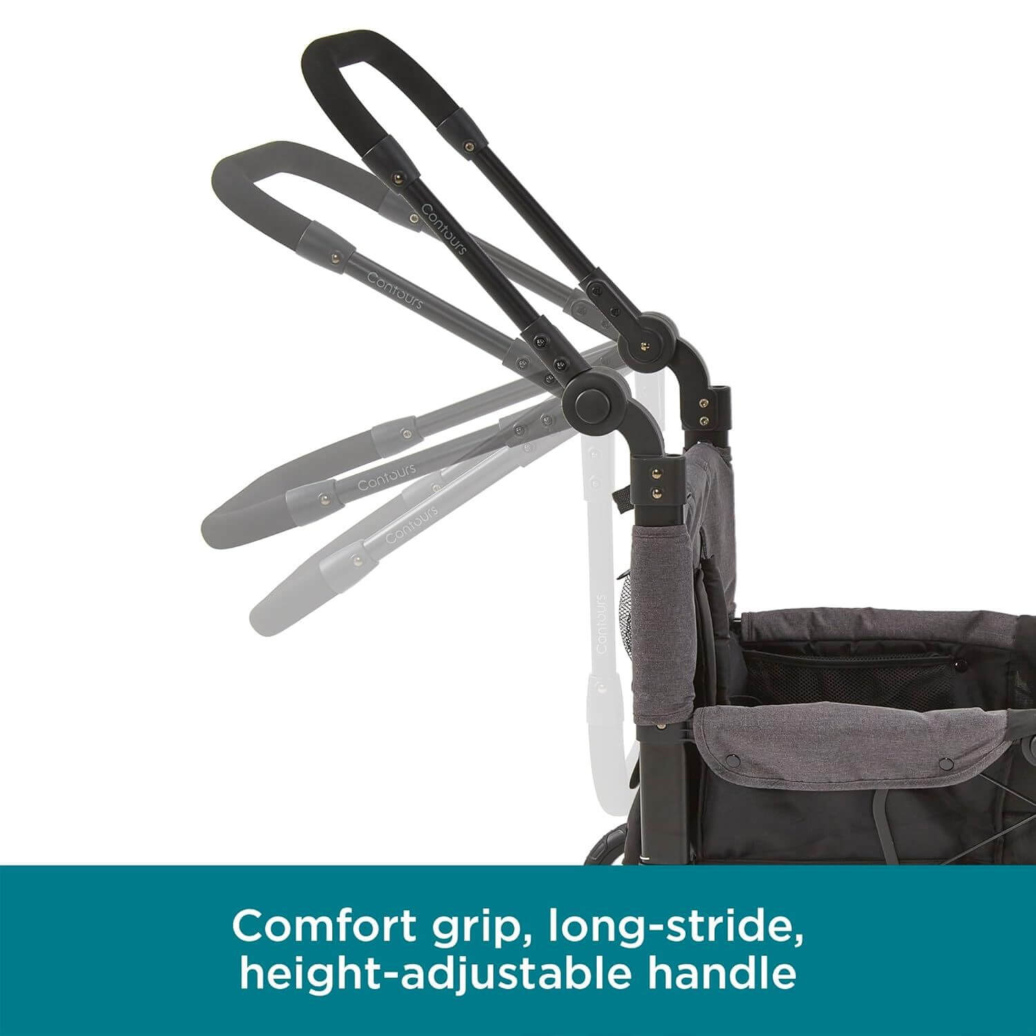 Contours Curve 360 Stroller Wagon - Detail