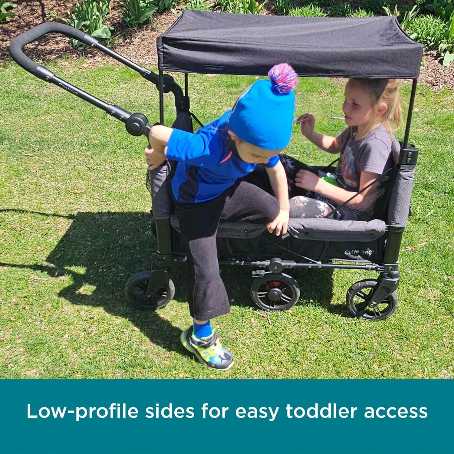 Contours Curve 360 Stroller Wagon - Lifestyle