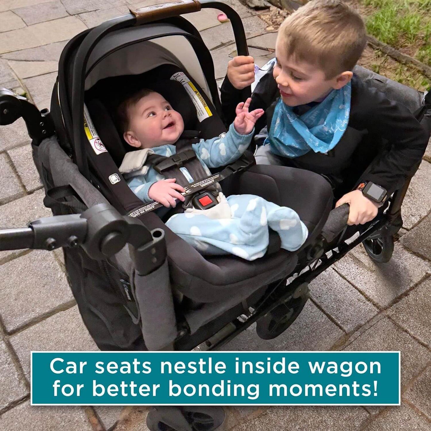 Contours Curve 360 Stroller Wagon - Lifestyle