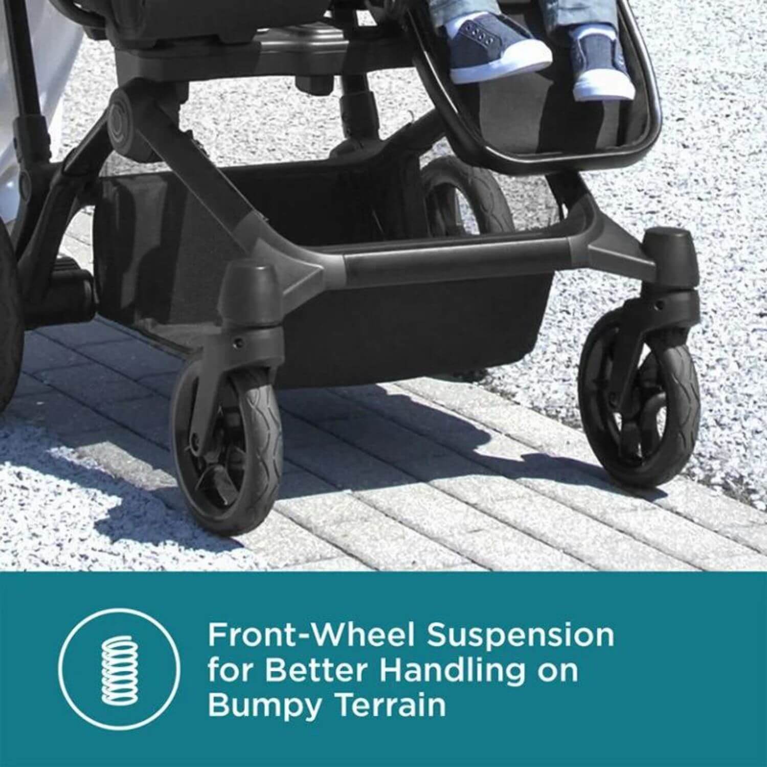 Contours Element Side by Side 1-to-2 Stroller - Detail