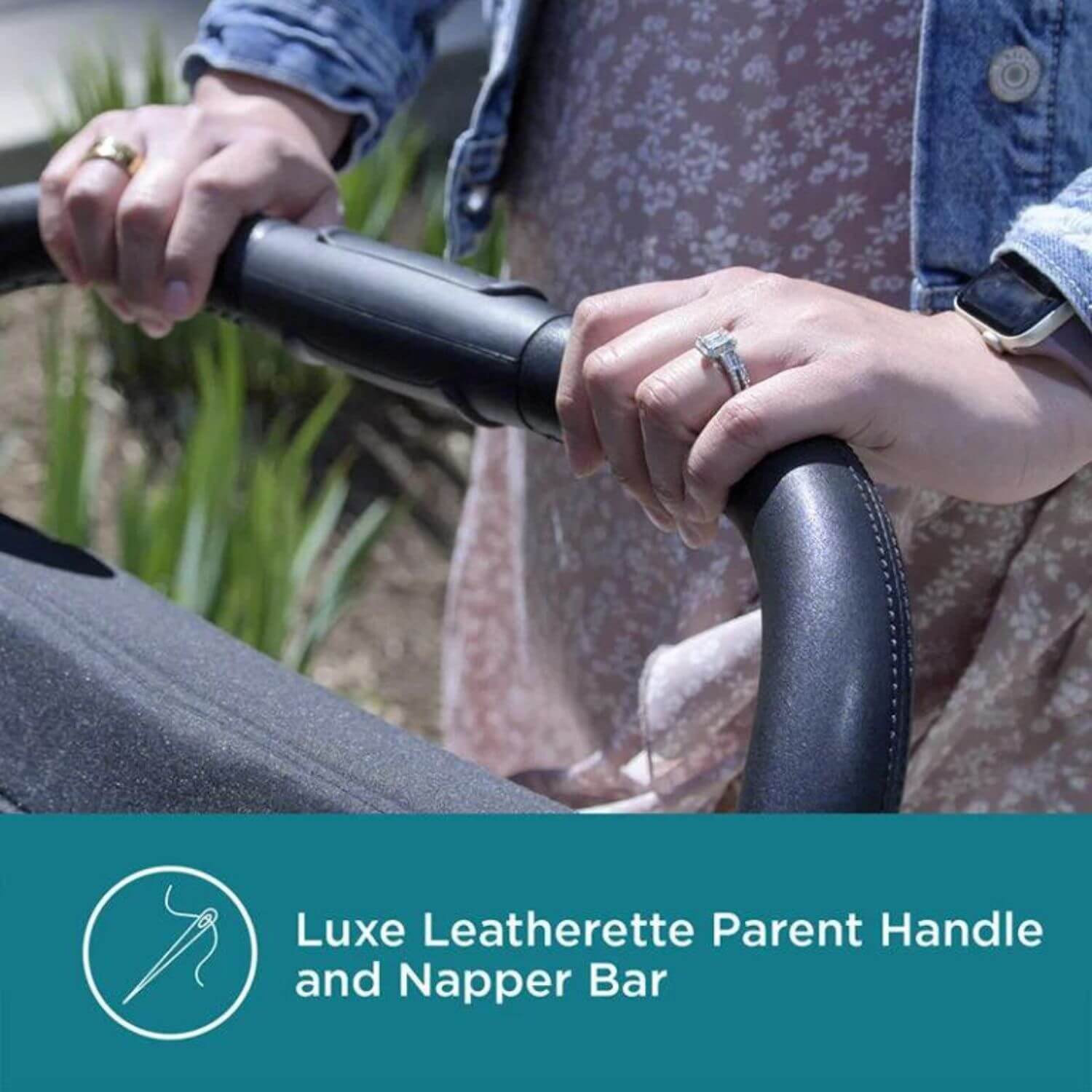 Contours Element Side by Side 1-to-2 Stroller - Detail