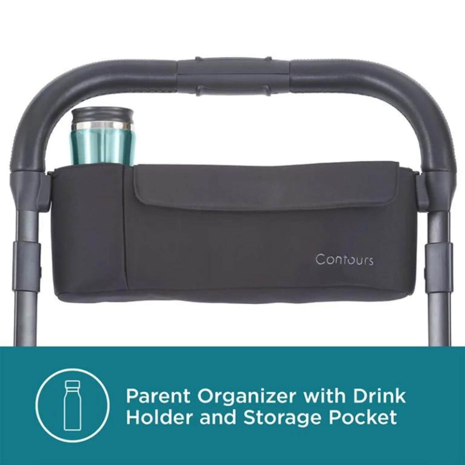 Contours Element Side by Side 1-to-2 Stroller - Detail