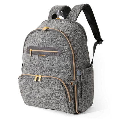Sunveno Convertible Tweed Diaper Backpack