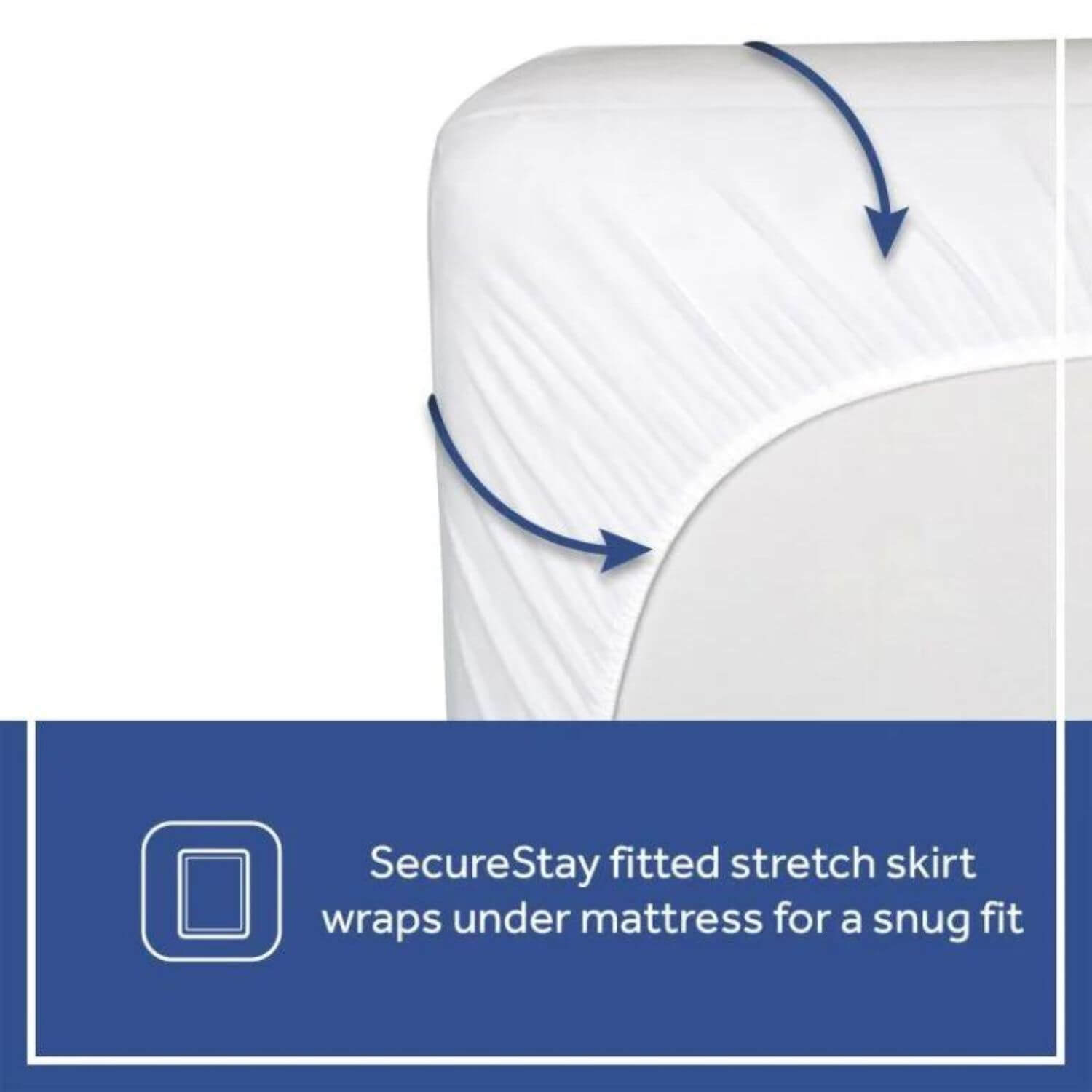 Sealy Cool Comfort Fitted Crib Mattress Pad - Detail