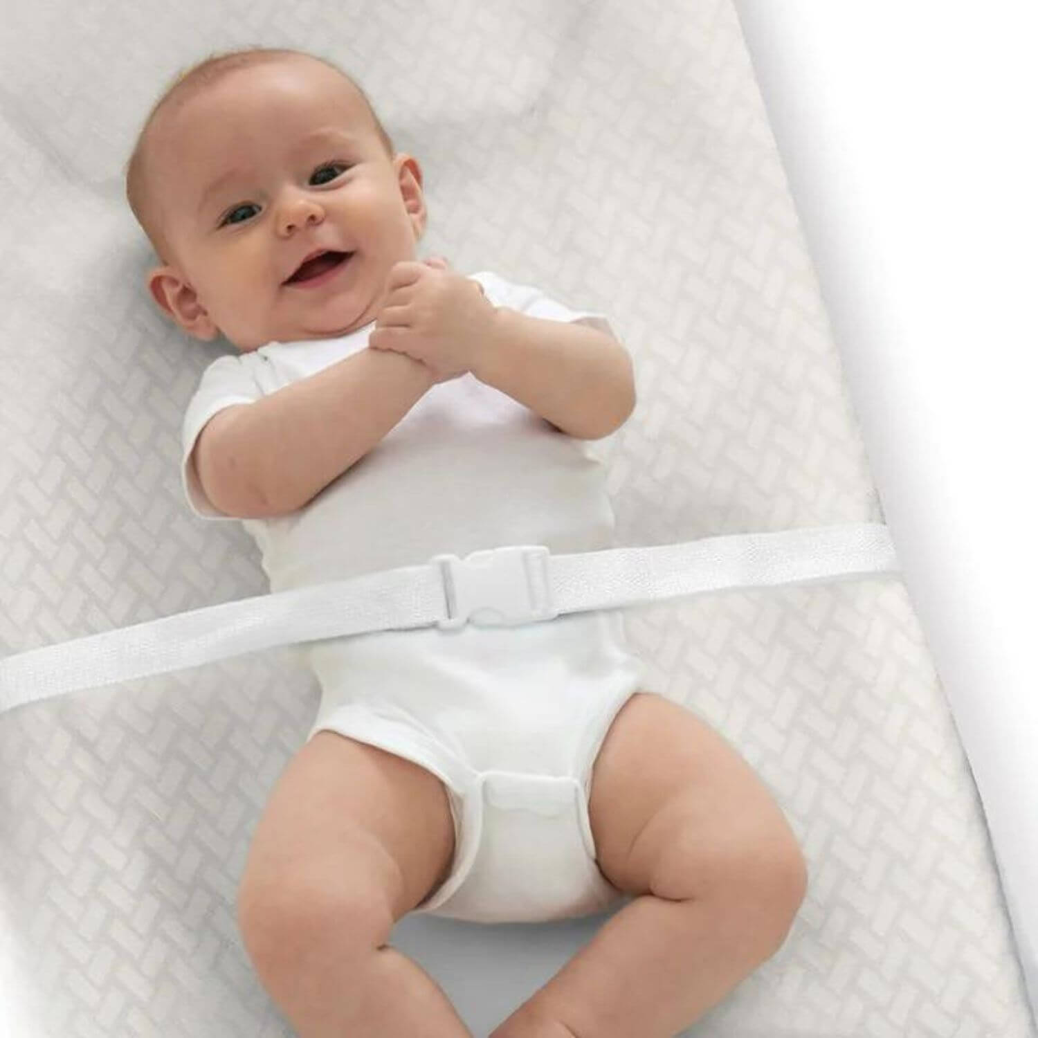 Sealy Cotton Comfort 3-Sided Diaper Changing Pad - Lifestyle