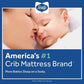 Sealy Cotton Cozy Rest 2-Stage Crib and Toddler Mattress - Detail