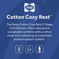 Sealy Cotton Cozy Rest 2-Stage Crib and Toddler Mattress