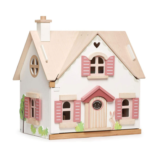 Tender Leaf Cottontail Cottage on a white background