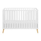 Cozy Nest 3 In 1 Island Crib Snow White/Natural