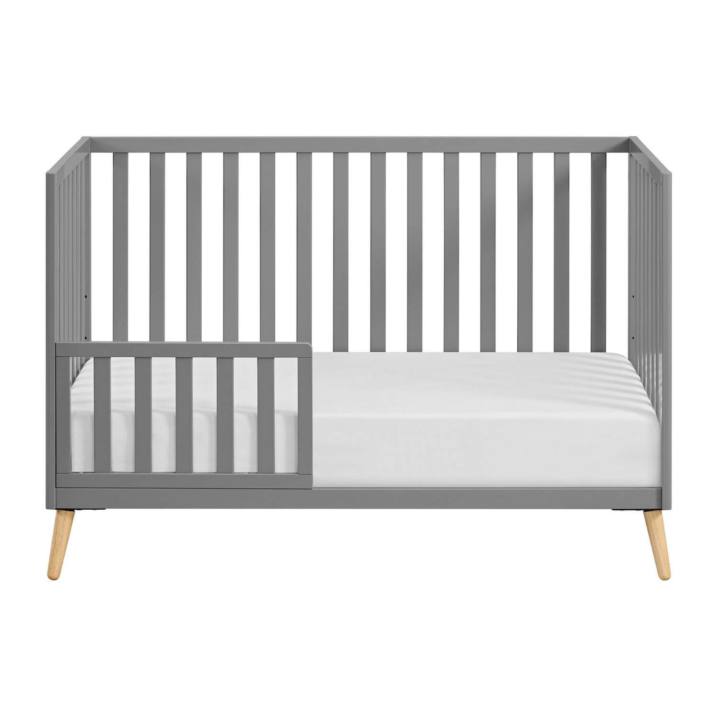 Cozy Nest Toddler Bed Dove Gray/Natural