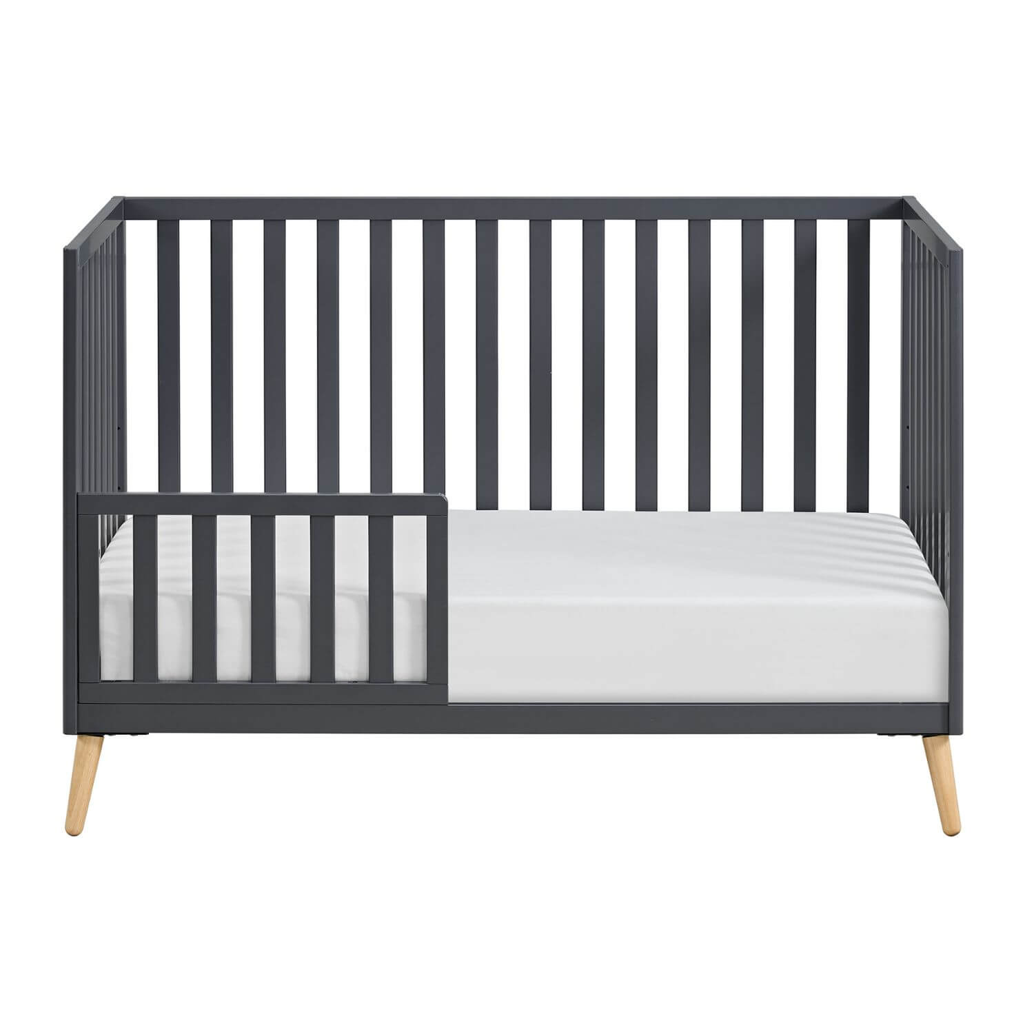 Cozy Nest Toddler Bed Midnight Slate/Natural