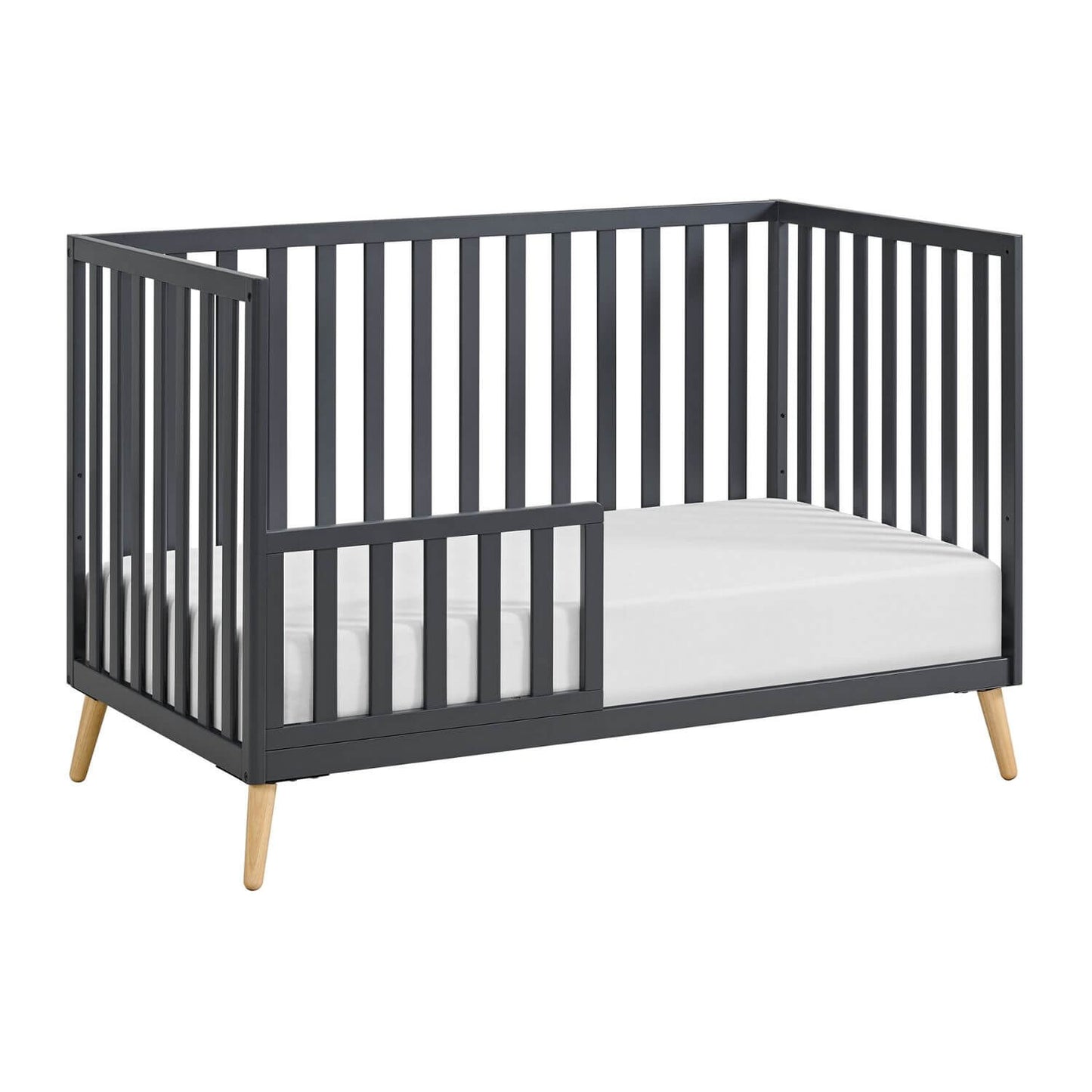 Cozy Nest Toddler Bed Midnight Slate/Natural