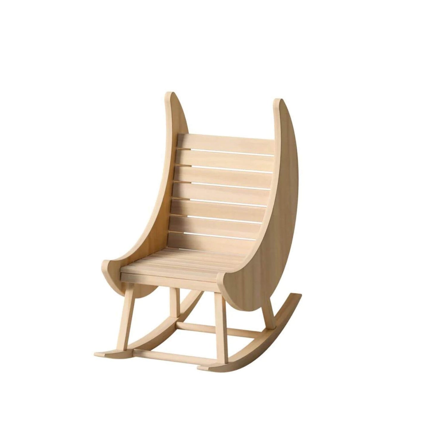 Milk Street Baby Crescent Moon Rocker Tot size Natural