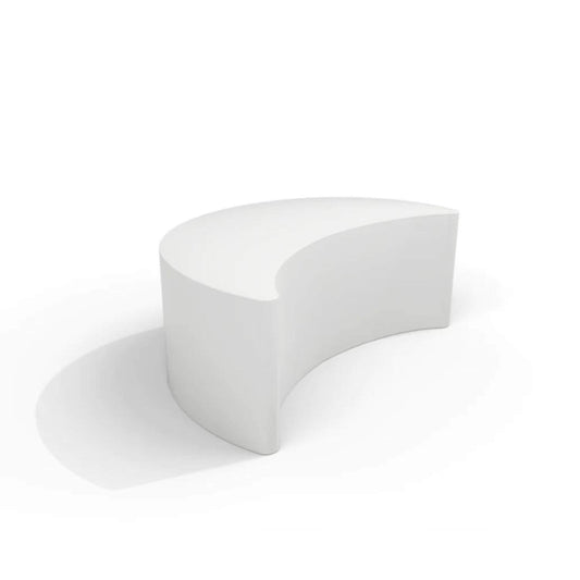 Milk Street Baby Crescent Moon Table / Ottoman Snow