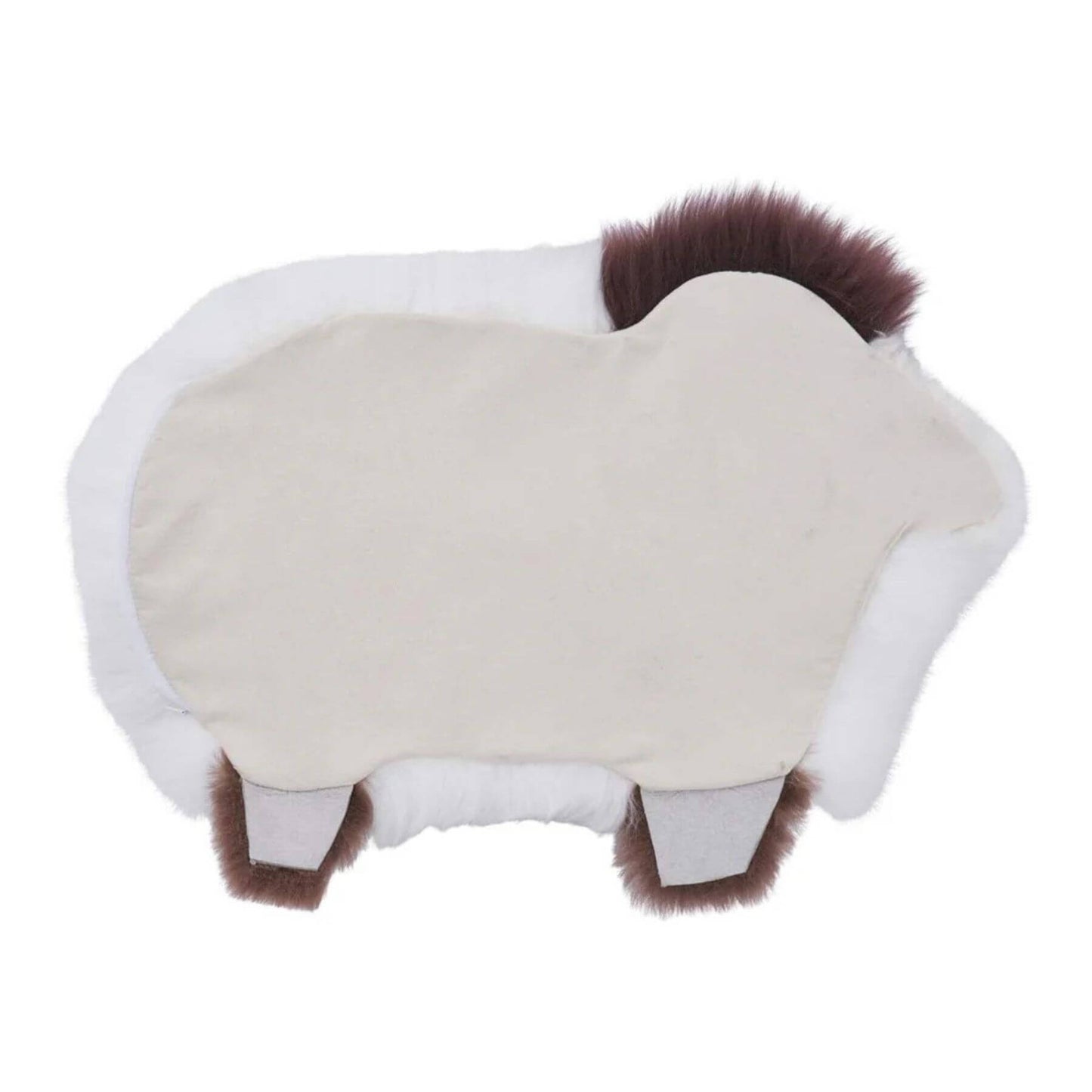 Back Side of Natures Collection Cute Sheep Rug