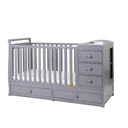 AFG Daphne 3-in-1 Crib and Changer Combo Gray