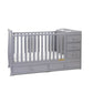 AFG Daphne 3-in-1 Crib and Changer Combo Gray