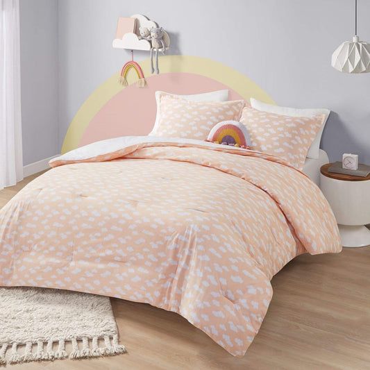 Dawn Sunshine Printed Reversible Comforter Set