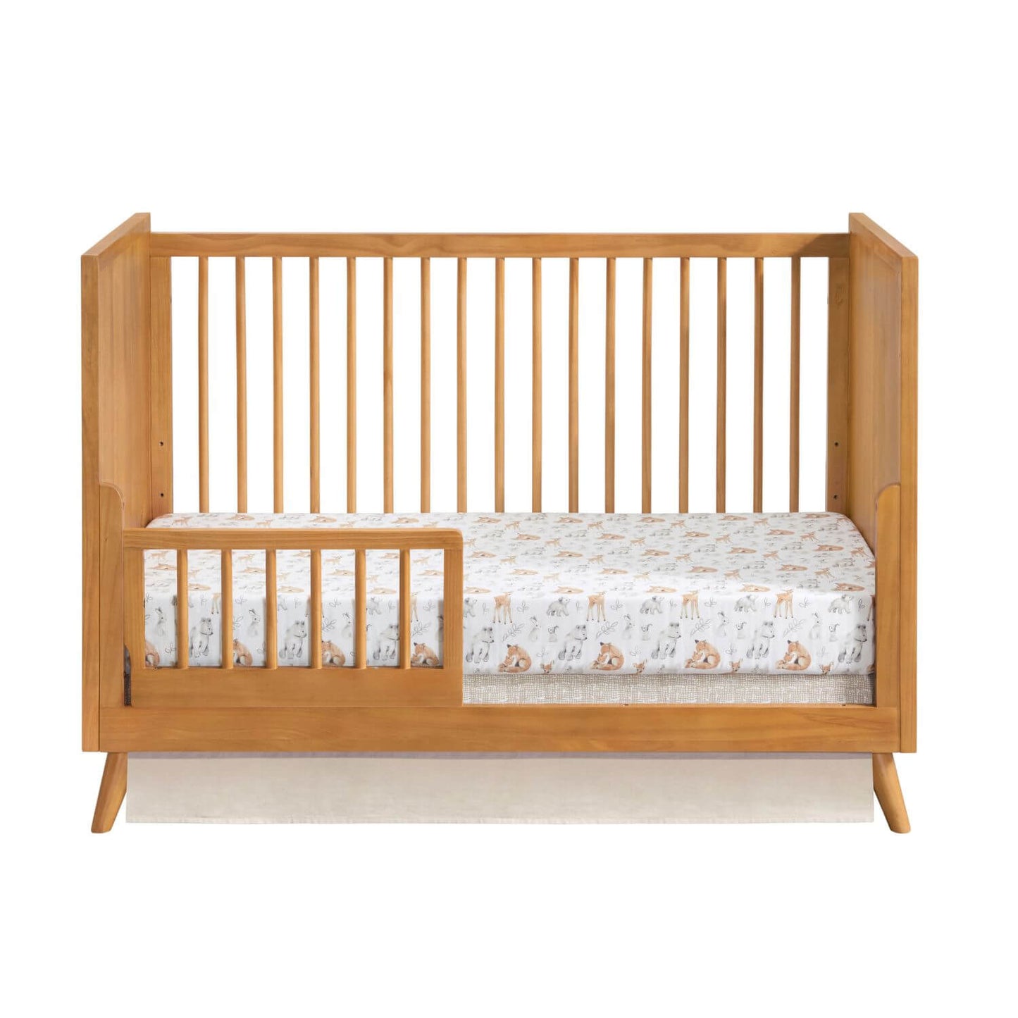 Oxford Baby Dawson 3-in-1 Convertible Crib | Honey Brown